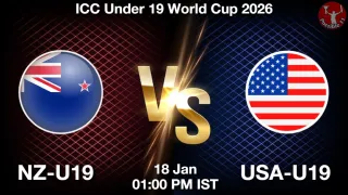 NZ-U19 vs USA-U19 Matcch Previews