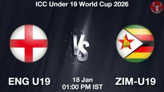 ENG U19 vs ZIM-U19 Matcch Previews
