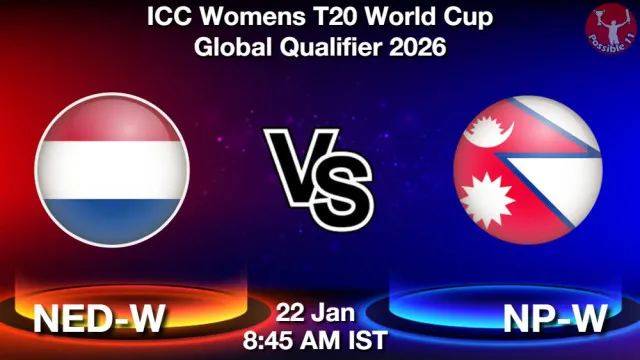 NED-W vs NP-W ड्रीम11 भविष्यवाणी, फैंटेसी क्रिकेट टीम - 22 जनवरी 2026