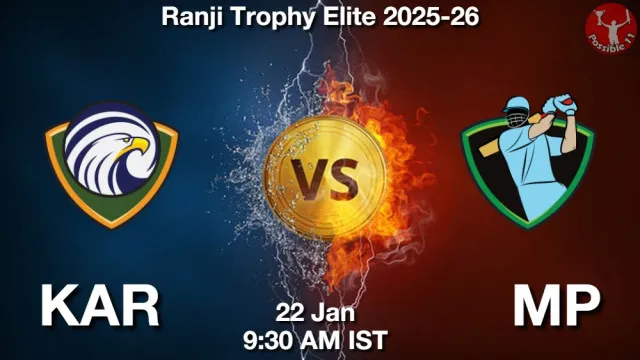 KAR vs MP ड्रीम11 भविष्यवाणी, फैंटेसी क्रिकेट टीम - 22 जनवरी 2026