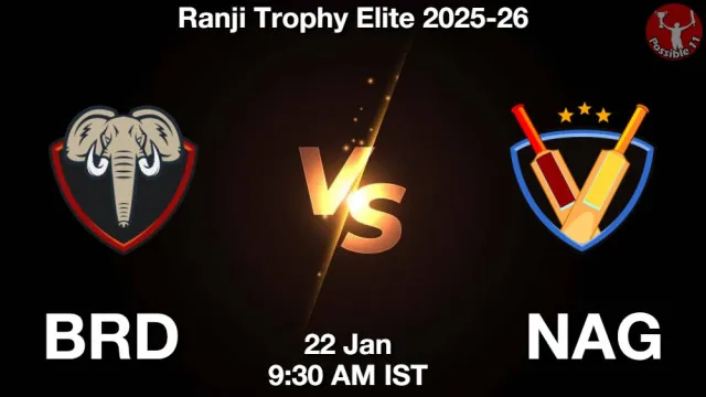 BRD vs NAG ड्रीम11 भविष्यवाणी, फैंटेसी क्रिकेट टीम - 22 जनवरी 2026