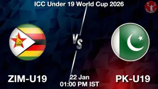 ZIM-U19 vs PK-U19 Matcch Previews