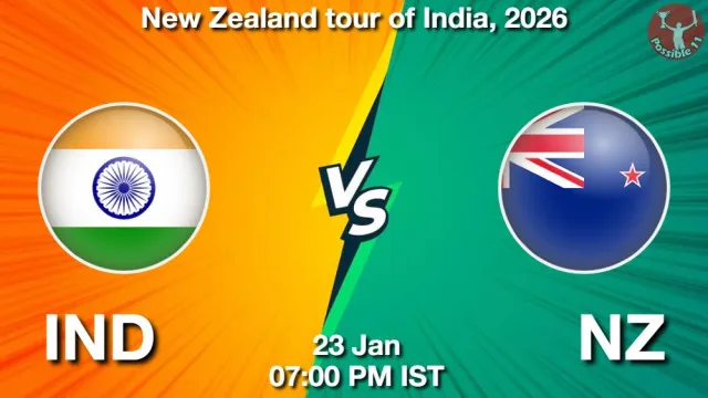 IND vs NZ ड्रीम11 भविष्यवाणी, फैंटेसी क्रिकेट टीम - 23 जनवरी 2026