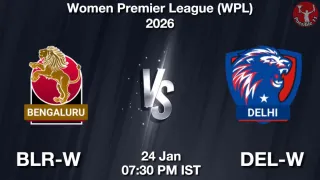 BLR-W vs DEL-W Matcch Previews