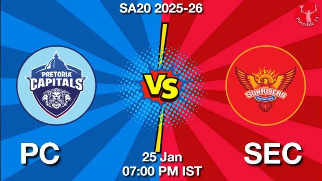 PC vs SEC ड्रीम11 भविष्यवाणी, फैंटेसी क्रिकेट टीम - 25 जनवरी 2026