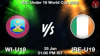 WI-U19 vs IRE-U19 Matcch Previews