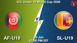 AF-U19 vs SL-U19 Matcch Previews