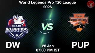 DW vs PUP Matcch Previews