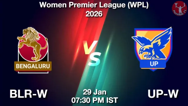 BLR-W vs UP-W ड्रीम11 भविष्यवाणी, फैंटेसी क्रिकेट टीम - 29 जनवरी 2026