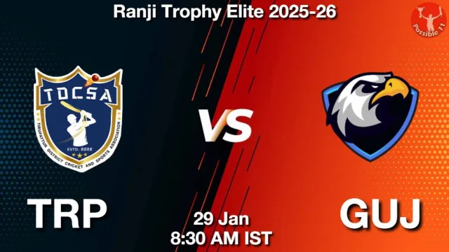 TRP vs GUJ ड्रीम11 भविष्यवाणी, फैंटेसी क्रिकेट टीम - 29 जनवरी 2026