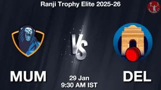 MUM vs DEL Matcch Previews