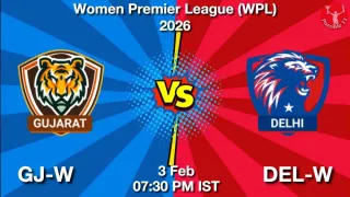 GJ-W vs DEL-W Matcch Previews