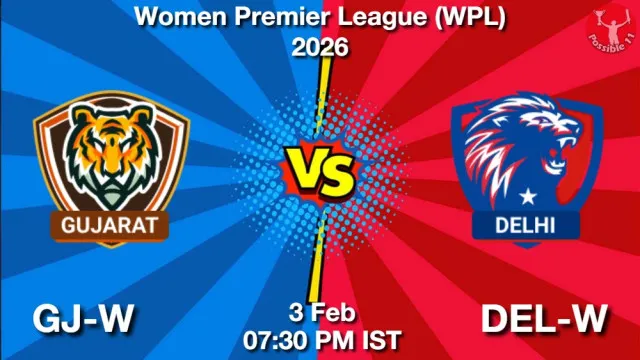 GJ-W vs DEL-W ड्रीम11 भविष्यवाणी, फैंटेसी क्रिकेट टीम - 03 फ़रवरी 2026