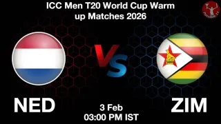 NED vs ZIM Matcch Previews