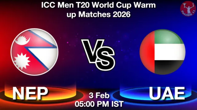 NEP vs UAE ड्रीम11 भविष्यवाणी, फैंटेसी क्रिकेट टीम - 03 फ़रवरी 2026