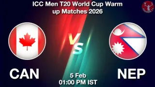 CAN vs NEP Matcch Previews