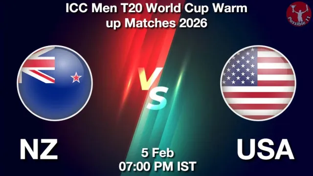 NZ vs USA ड्रीम11 भविष्यवाणी, फैंटेसी क्रिकेट टीम - 05 फ़रवरी 2026