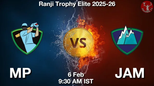 MP vs JAM ड्रीम11 भविष्यवाणी, फैंटेसी क्रिकेट टीम - 06 फ़रवरी 2026