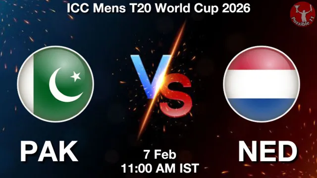 PAK vs NED ड्रीम11 भविष्यवाणी, फैंटेसी क्रिकेट टीम - 07 फ़रवरी 2026