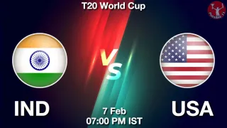 IND vs USA Matcch Previews