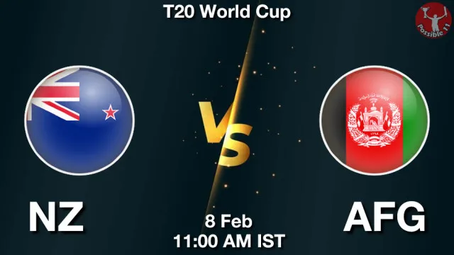 NZ vs AFG ड्रीम11 भविष्यवाणी, फैंटेसी क्रिकेट टीम - 08 फ़रवरी 2026