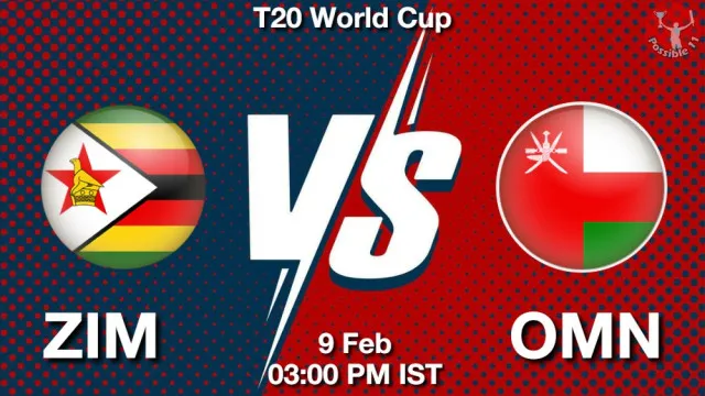 ZIM vs OMN ड्रीम11 भविष्यवाणी, फैंटेसी क्रिकेट टीम - 09 फ़रवरी 2026