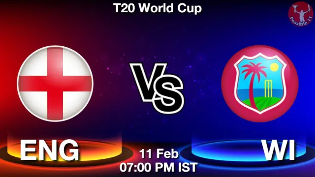 ENG vs WI ड्रीम11 भविष्यवाणी, फैंटेसी क्रिकेट टीम - 11 फ़रवरी 2026