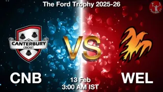 CNB vs WEL Matcch Previews