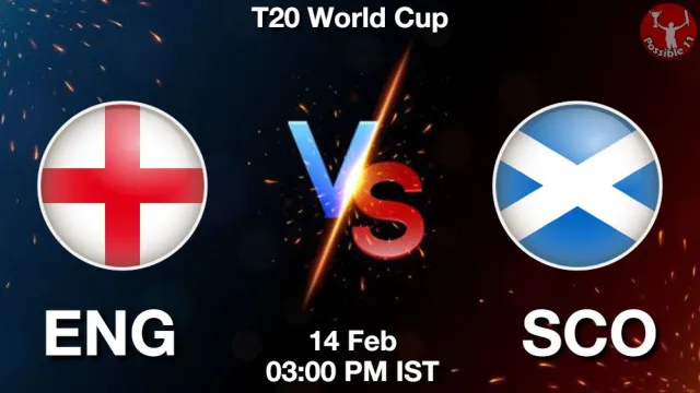 ENG vs SCO ड्रीम11 भविष्यवाणी, फैंटेसी क्रिकेट टीम - 14 फ़रवरी 2026