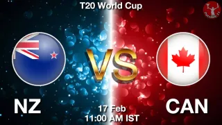 NZ vs CAN Matcch Previews