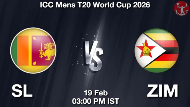 SL vs ZIM ड्रीम11 भविष्यवाणी, फैंटेसी क्रिकेट टीम - 19 फ़रवरी 2026