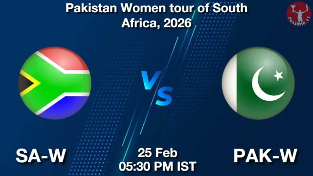SA-W vs PAK-W ड्रीम11 भविष्यवाणी, फैंटेसी क्रिकेट टीम - 25 फ़रवरी 2026