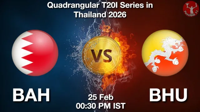 BAH vs BHU ड्रीम11 भविष्यवाणी, फैंटेसी क्रिकेट टीम - 25 फ़रवरी 2026