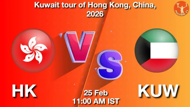 HK vs KUW ड्रीम11 भविष्यवाणी, फैंटेसी क्रिकेट टीम - 25 फ़रवरी 2026