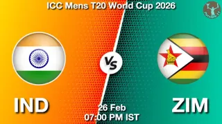 IND vs ZIM Matcch Previews