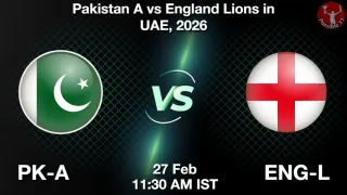 PK-A vs ENG-L Matcch Previews