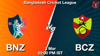 BNZ vs BCZ Matcch Previews