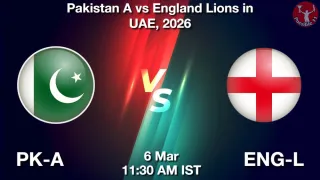 PK-A vs ENG-L Matcch Previews