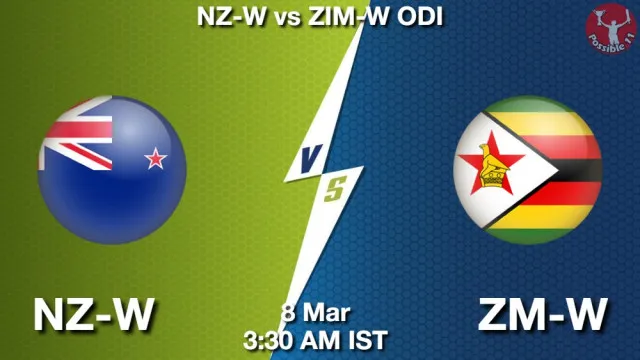 NZ-W vs ZM-W ड्रीम11 भविष्यवाणी, फैंटेसी क्रिकेट टीम - 08 मार्च 2026
