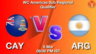 CAY vs ARG Matcch Previews
