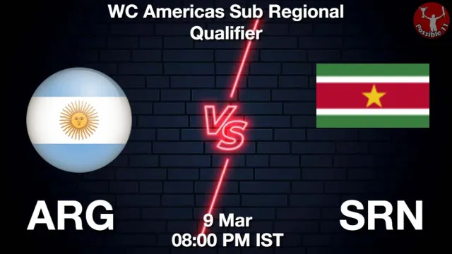 ARG vs SRN ड्रीम11 भविष्यवाणी, फैंटेसी क्रिकेट टीम - 09 मार्च 2026
