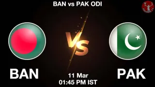 BAN vs PAK Matcch Previews