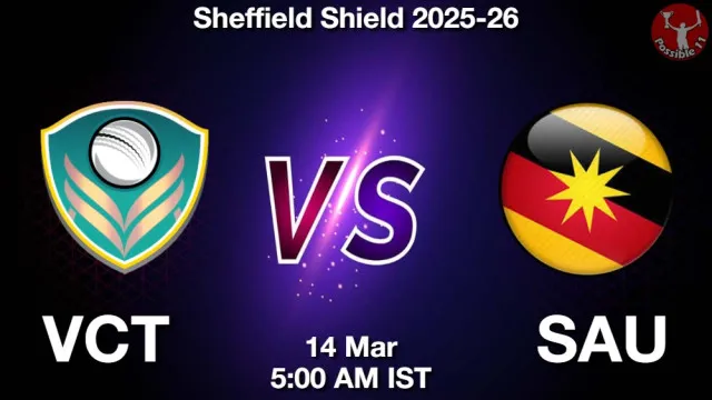 VCT vs SAU ड्रीम11 भविष्यवाणी, फैंटेसी क्रिकेट टीम - 14 मार्च 2026