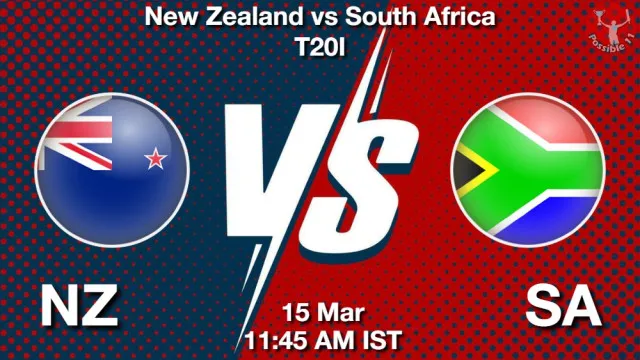 NZ vs SA ड्रीम11 भविष्यवाणी, फैंटेसी क्रिकेट टीम - 15 मार्च 2026