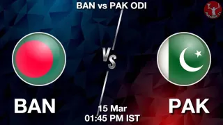 BAN vs PAK Matcch Previews