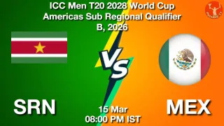 SRN vs MEX Matcch Previews