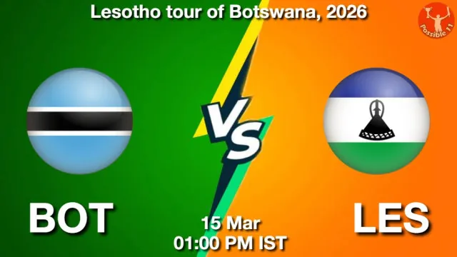 BOT vs LES ड्रीम11 भविष्यवाणी, फैंटेसी क्रिकेट टीम - 15 मार्च 2026