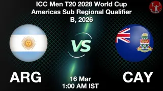 ARG vs CAY Matcch Previews