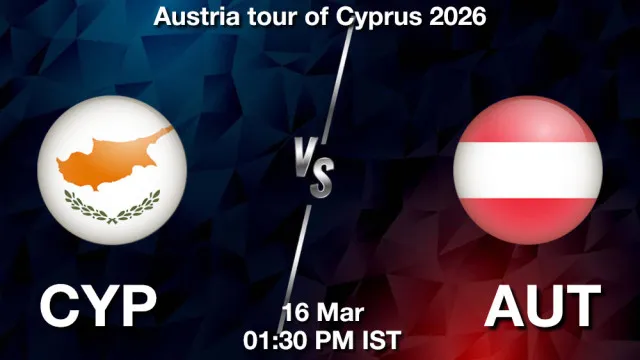 CYP vs AUT ड्रीम11 भविष्यवाणी, फैंटेसी क्रिकेट टीम - 16 मार्च 2026