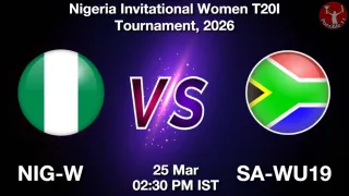 NIG-W vs SA-WU19 Matcch Previews